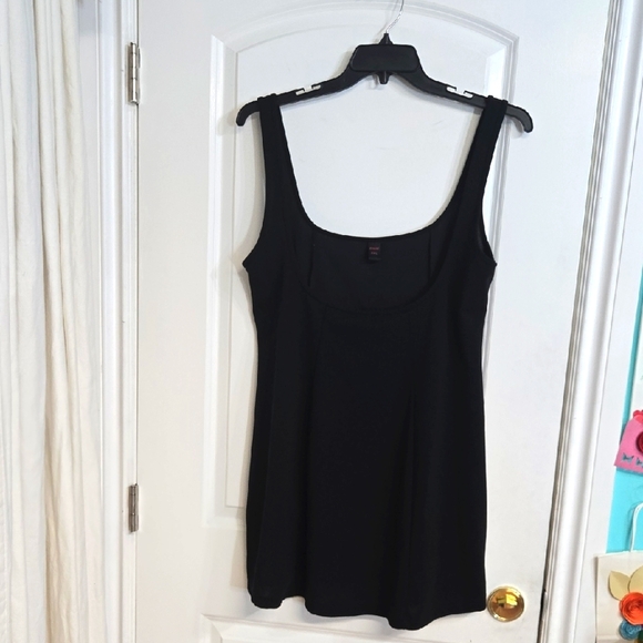 ROMWE Dresses & Skirts - Romwe 2XL Black Basic Mini Skater Dress
